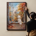 thumbnail image 6 of Canvas Wall Art for Living Room - Bernese Mountain Dog Poster Print Vintage Home Decor Pets Oil Painting Autumn Room Decor, 6 of 6
