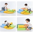 thumbnail image 4 of Furvclv 6-in-1 Climb Crawl Activity Play Set For Toddler Indoor Active Play Structure Climbing Crawling Toys Gym Equipment For Boys Girls, 4 of 6