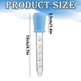 thumbnail image 3 of 5Ml Plastic & Silicone Pipette Dropper for Liquids - Reusable Graduated Eye Dropper with Clear Scale, Fine Tip for Candy Making Essential Oils Lab Science, 3 of 7