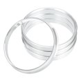 thumbnail image 1 of 4uds OD 70,6mm a ID 66,9mm Aluminio Aleación Coche Auto Concentrador Céntricos Anillos, 1 of 1