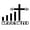 Black, variant on Walbest Universal Car Auto Vehicle Reflective Connected Cross WiFi Christian Decals Sticker Decoration