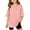 1#Pink641, variant on Byoo Big Girls Oversized Tee Shirt Bow Graphic Short Sleeve Crew Neck Print Tee Top Soft Cute T Shirt