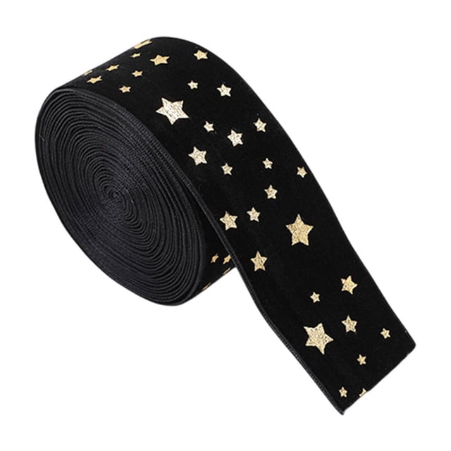 Christmas Ribbon, Christmas Tree Decoration Decorative Ribbon, Gift Wrapping Ribbon for Holiday Decor and Bow Making Handmade Crafts