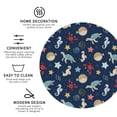 thumbnail image 3 of Kdxio Sea Creatures Funny Coasters,4 Pcs Leather Coasters,Housewarming Gifts,Protect Furniture from Water Marks Scratch and Damage, 3 of 8