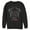 Black, variant on Men's Maleficent: Mistress of All Evil All About Horns Sweatshirt Athletic Heather 2X Large