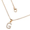 thumbnail image 2 of Collar de diamantes para mujer con 26 letras inglesas Collar de pareja Wmkox8yi sjalhkljlk1058, 2 of 4