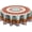 Boho Flowers Art, variant on Blue Yellow Floral Leaf Round Tablecloth 60 Inch Summer Spring Wildflower Table Clothes Watercolor Flowers Tablecloths Washable Circle Table Cover for Picnic Dining Room Home Outdoor Decor
