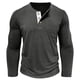 thumbnail image 5 of pstuiky Camisas suaves de manga larga para hombre, Camiseta deportiva y de fitness para hombre, de color liso, cálida y ajustada, con cuello semialto y manga larga. top de hombre l, 5 of 6