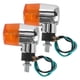 thumbnail image 5 of 2x luces intermitentes LED para motocicleta, miniintermitentes LED para moto de calle Amarillo, 5 of 9