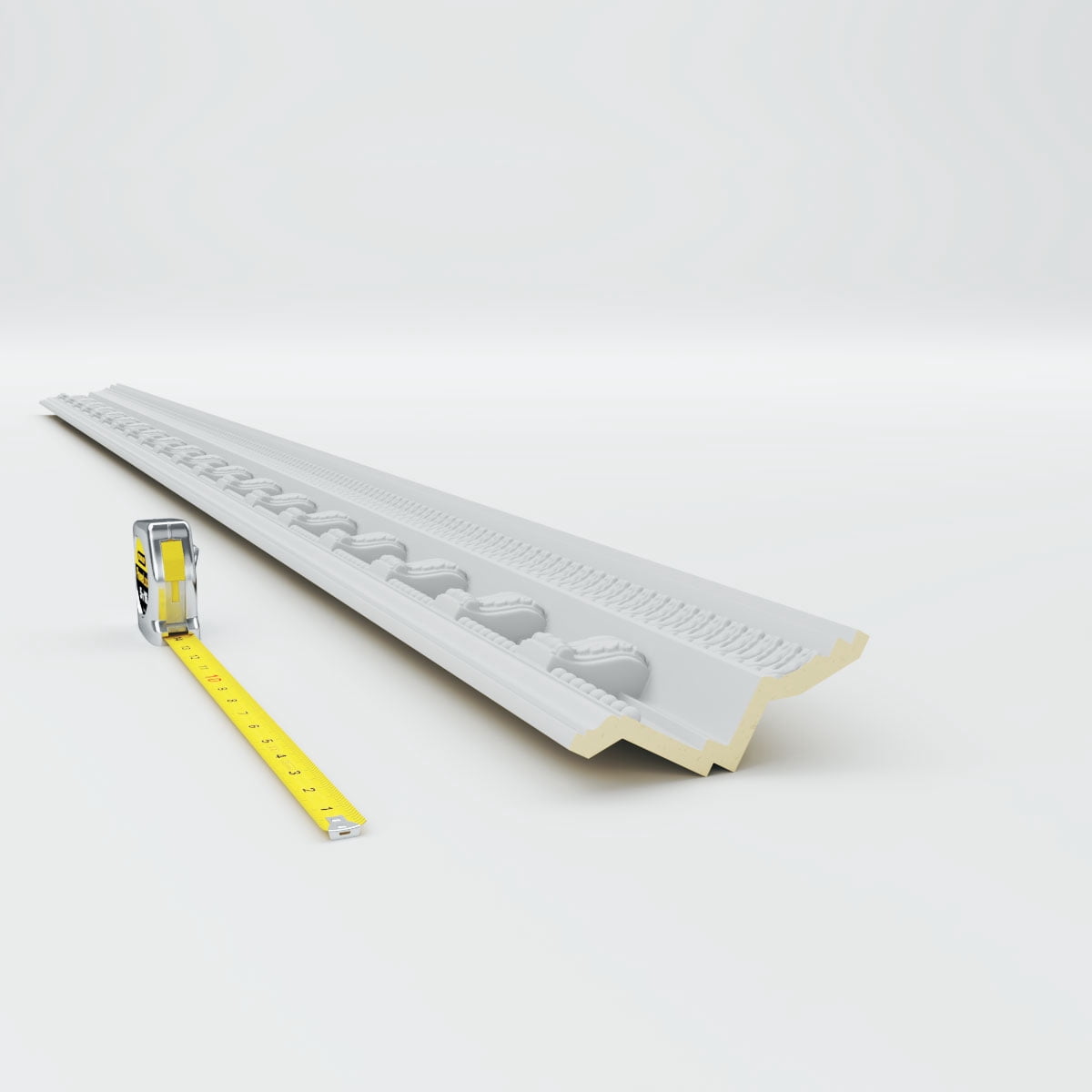 4 7/8"H x 4 1/4"P x 6 1/2"F x 94 1/2"L, (4 3/4" Repeat), Marcus Crown Moulding