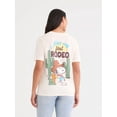 thumbnail image 3 of Peanuts Women’s Cowboy Snoopy Graphic Tee, Sizes XXS-XXL, 3 of 5