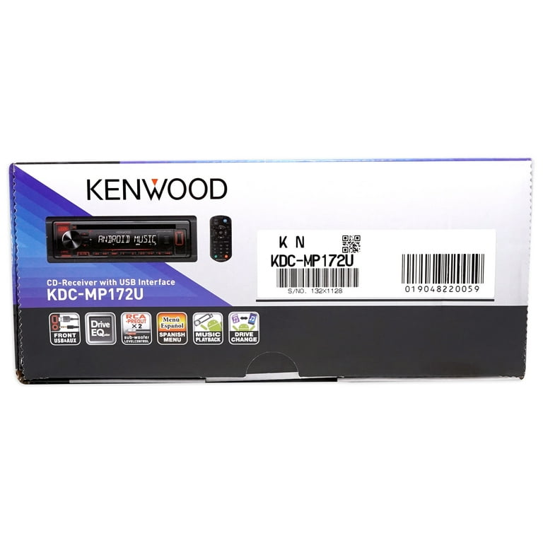 Lecteur Audio Numérique Kenwood MGR-A7 - MP3 USB - Rouge - Occasion Grade A
