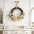 thumbnail image 1 of Home Decor,12.99In Artificial Floral Wreath Realistic Petal Design Lightweight Long-Lasting Visual Charm,Festive Decor for Home Door Wall Window Indoor Outdoor Festival Celebration Decors, 1 of 6