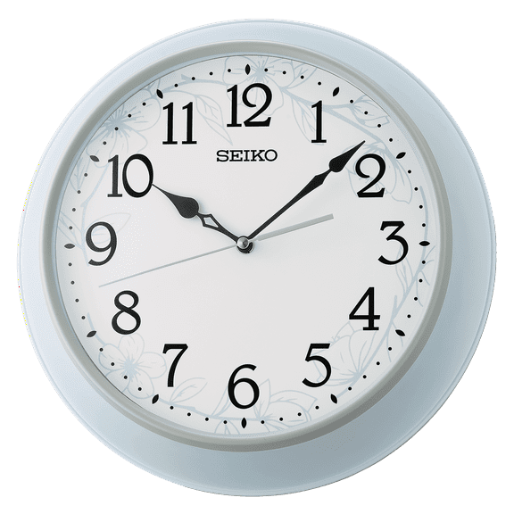 Seiko 13" Paradise Wall Clock, Blue QXA832LLH