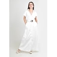 thumbnail image 5 of Vestido camisero con cinto Roman Fashion /Juvenil, 01671 (Blanco) blanco G, 5 of 5
