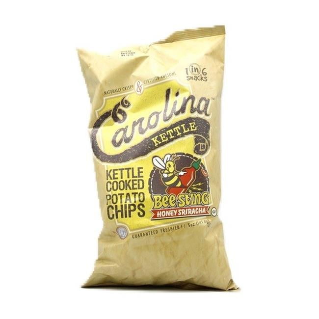 Carolina 5 oz Bagged Honey Sriracha Kettle Cooked Potato Chips Pack