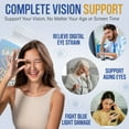 thumbnail image 5 of Vision Max 20/20 Eye Health Supplement – Lutein, Zeaxanthin, Saffron & Astaxanthin for Vision Support, Blue Light Protection & Macular Health 60 Capsules – Made in USA, 5 of 7