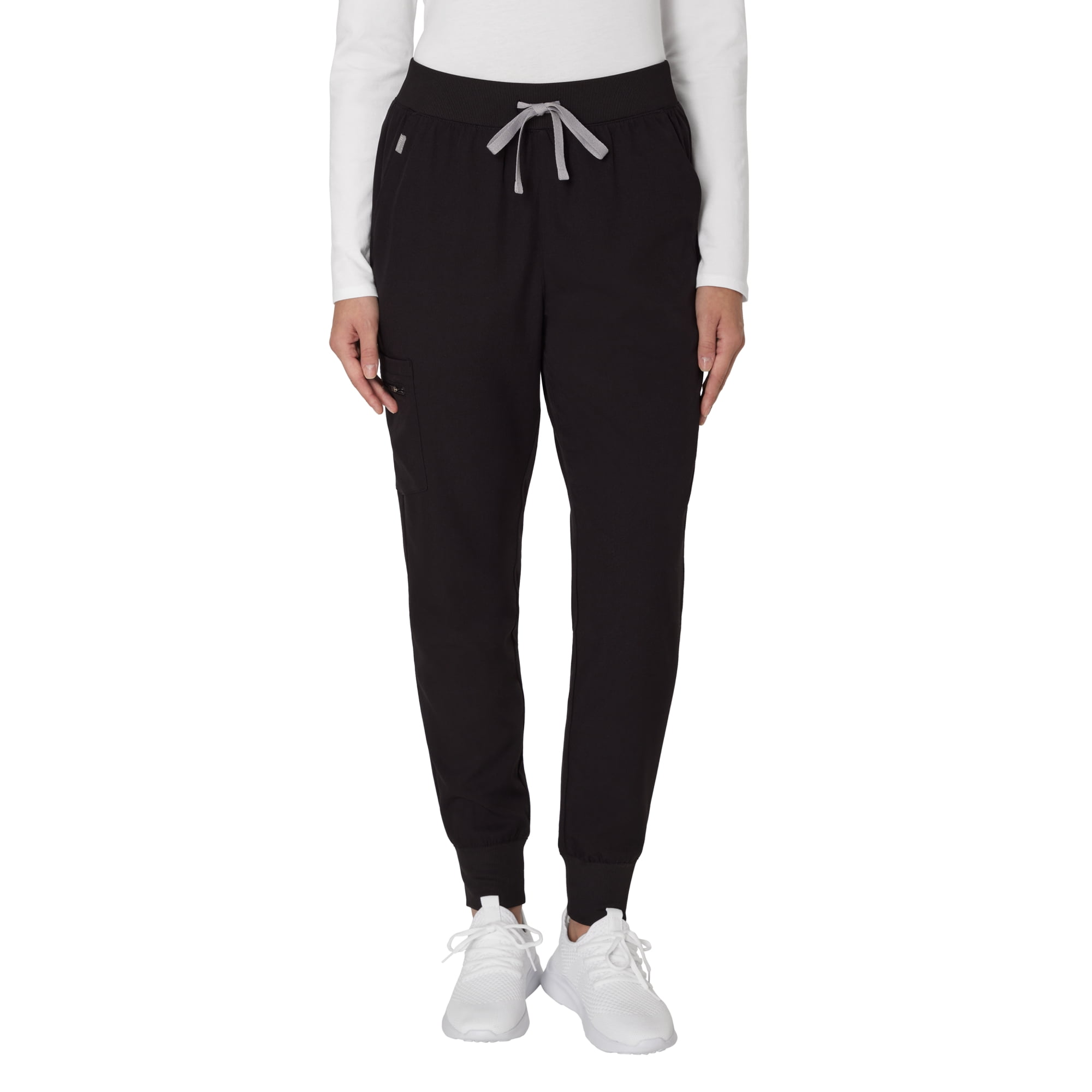 Hanes Women's Scrubs Drawstring Jogger Scrub Pants, Premium, Pockets, Sizes XS - 3XL