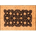 thumbnail image 1 of Ahgly Company Indoor Rectangle Oriental Orange Traditional Area Rugs, 7' x 10', 1 of 4