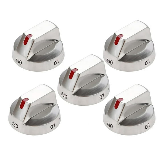 5Pcs DG64-00473A Gas Stove Top Burner Dial Knob Range Oven AP5917439 for Samsung TAPDRA Spare Part