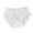 White, variant on Womens Panties Light Satin Lace Low Waist Breathable Slightly Sheer Panty Underwear for Women Black L