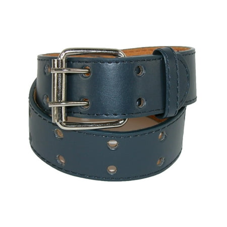 Leather Jean Casual Belt - Kid's Leather Two Hole Jean Belt
