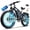 Blue, variant on 8000W Peak Electric Bike for Adults, Dual Motor Ebike, 60V 25Ah Removable Battery, Up to 50 MPH & 105 Miles Range, 26*4.0 Inches Fat Tire, Shimano 7-Speed, Off-Road & Hunting