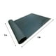 thumbnail image 2 of Phasa Tapete Hule Negro Estriado Mil Rayas Uso Rudo Antideslizante Gimnasio, 2 of 5