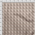 thumbnail image 4 of oneOone Cotton Silk Brown Fabric Butterflies Sewing Material Print Fabric By The Yard 42 Inch Wide, 4 of 4