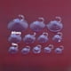 thumbnail image 1 of Gancho de ventosa transparente para azulejos de cocina y baño, ventosa de plástico al vacío, ventosa de vidrio perforado de PVC, 1 of 3