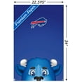 thumbnail image 3 of NFL Buffalo Bills - S. Preston Mascot Billy 20 Wall Poster with Pushpins, 22.375" x 34", 3 of 6