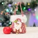 thumbnail image 5 of Bolsa de mano de tela Injueey para Nochebuena con bolsa de embalaje de tela resistente, 5 of 6