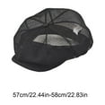 thumbnail image 2 of Large Full Mesh Breathable Octagonal Hat European And Solid Color Mesh Duckbills Cap Big Head Mesh Cap, 2 of 5