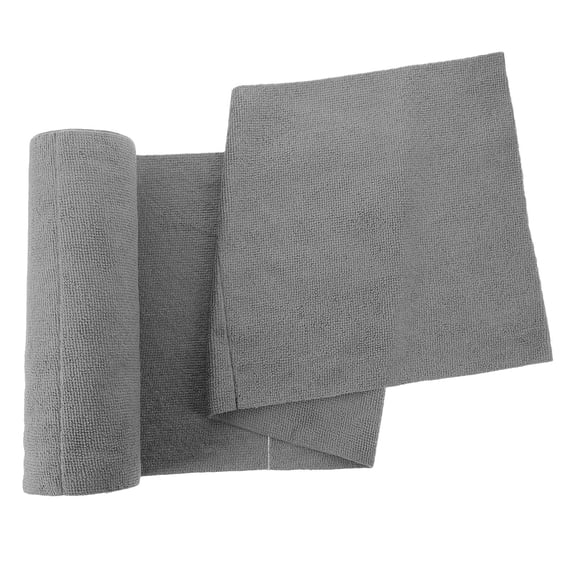 MERRYHAPY 20-Pack Grey Microfiber Cleaning Cloths for Kitchen, Household, and Absorbent Multi-Purpose Cleaning Supplies