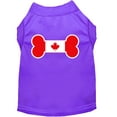 thumbnail image 5 of Pet Dog  Cat Shirt Screen Printed, "Bone Shaped Canadian Flag", 5 of 10