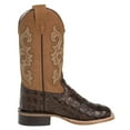 thumbnail image 5 of Old West Children's Faux Horn Back Gator Print Boots, 5 of 5