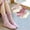 Pink, variant on Eltusu Girls Cotton Socks, Casual 5 Pieces Mid-Calf Breathable Spring Fall Socks Pink Size 9-12 T