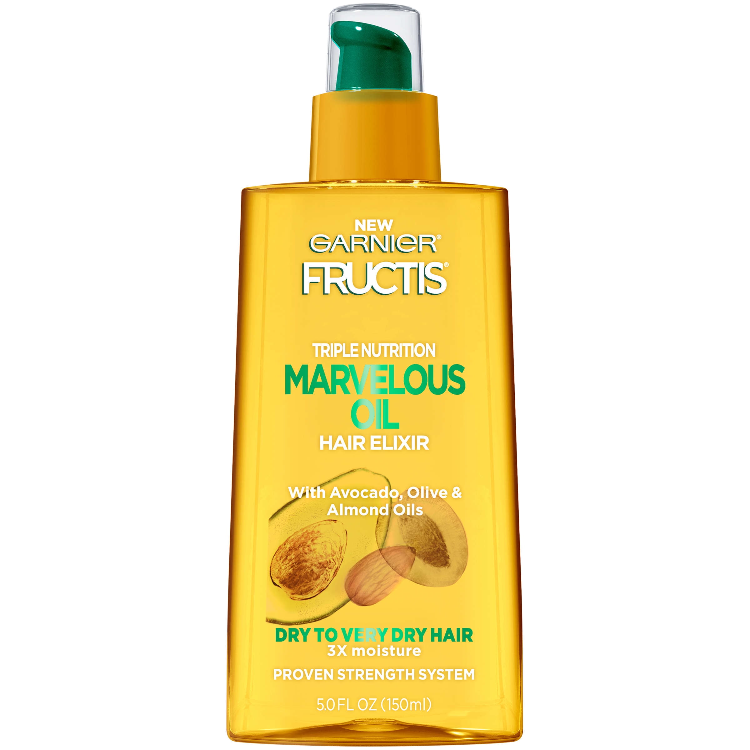 Garnier Fructis Marvelous Oil Hair Elixir 5 Fl Oz Walmart Com
