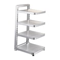 thumbnail image 2 of ziyahi Kitchen Shelf Rack Stand Cookware Storage Organizer With Easy Assembly And Adjustable Heights Pan Storage Rack Bowls, 2 of 6
