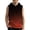 a-Brick Red1, variant on Boys And Girls Gradient Hooded Vest Sweatshirt For Kids | Lightweight Front Pocket Sleeveless Hoodie Top