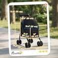 thumbnail image 3 of PawHut Foldable Pet Stroller for Small Dogs and Cats with Mesh Windows, 3 of 10