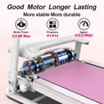 thumbnail image 4 of SLOK 2.5HP Folding Treadmill, 7.5MPH Running Machine with 12 Programs & LCD Display, Compact Exercise Equipment for Home Gym, Pink, 4 of 7