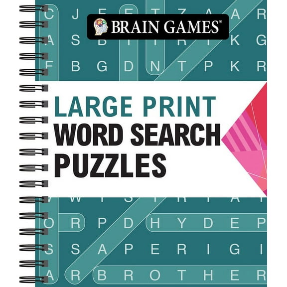 Brain Games Large Print: Brain Games - Large Print Word Search (Arrow), Standard Other