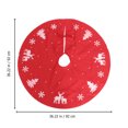 thumbnail image 4 of 1 pieza de alfombra para árbol de Navidad, moderna y creativa, para decorar el árbol de Navidad., 4 of 7