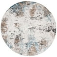 thumbnail image 6 of SAFAVIEH Shivan Hudson Abstract Area Rug, Ivory/Grey, 8' x 10', 6 of 9