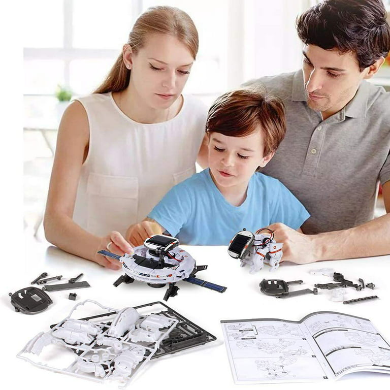 Aesgogo Science Kits for Kids Age 8-12 , Stem Projects Toys Gifts for 8 9 10 11 12 Year Old Boys Girls Teens , Solar Robot Space