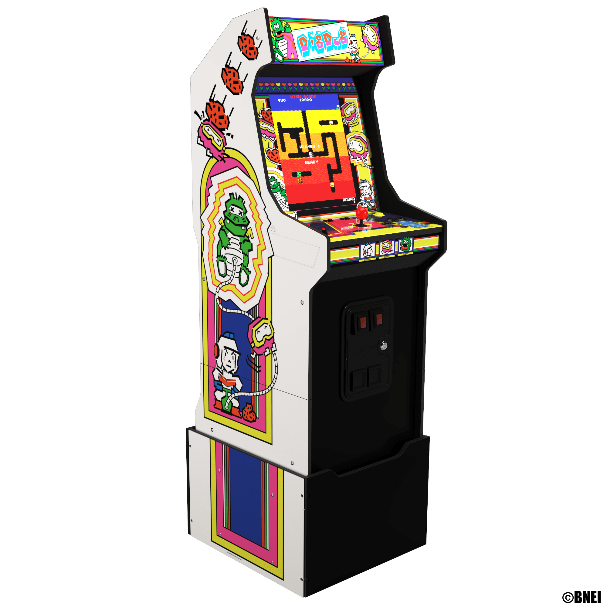 All Sizes Galaxian graphic Arcade Artwork Marquee Stickers Graphic 