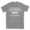 thumbnail image 1 of Alexandria Alabama Classic Established Men's Cotton T-Shirt, 1 of 1