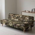 thumbnail image 4 of SCRAWLGOD Camo Hunting Print Sofa Slipcover Without Armrest Stretch Breathable Sofa Cover Washable Anti Wrinkle Couch Cover for 3 Cushion Couch for Living Room Decorative, 4 of 9