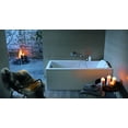 thumbnail image 7 of Duravit 700336000000090 Soaking Bathtub for T-6732, White, 7 of 7